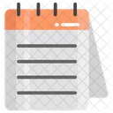 Bloc Notes Cahier Note Icon