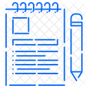 Bloc-notes  Icône