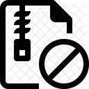 Bloquer le zip  Icône