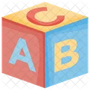 Blocchi Giocattolo Blocchi ABC Elementi Costitutivi Icon