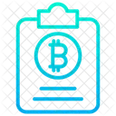 Appunti Documenti Bitcoin Carta Bitcoin Icon