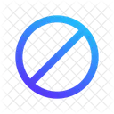 Block Forbidden Prohibition Icon
