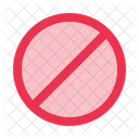 Block Forbidden Disturb Icon