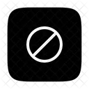 Block Forbidden Disturb Icon
