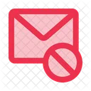 Block Email Message Icon