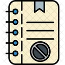 Block Business Note Icon