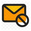 Block Message Mail Icon