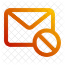 Block Message Mail Icon