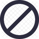 Blocked Forbidden Restriction Icon