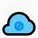 Block Cloud Network Icon
