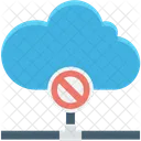 Block Cloud Computing Icon