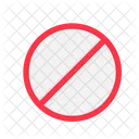 Block Cancel Disable Icon