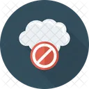 Block Cloud Error Icon