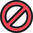 Block Restricted No Sign Icon