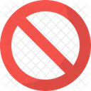 Block Prohibition Ban Icon