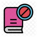 Block Book Banned Icon