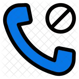 Block Call  Icon