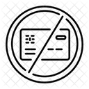 Block Card  Icon