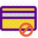 No Cards Banking Icon