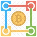Blockchain Decentralized Network Icon