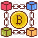 Block Chain Blockchain Network Public Blockchain Icon