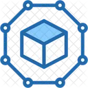 Block Chain Crypto Currency Economy Icon