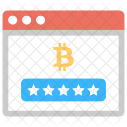 Block chain Password Icon