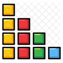 Block Chart  Icon