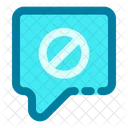 Block chat  Icon