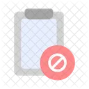 Block Clipboard  Icon