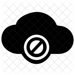 Block cloud Icon