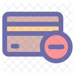 Block Credit Card  Icon