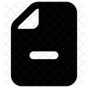 Block File  Icon