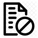 Block File  Icon