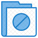 Block Folder  Icon