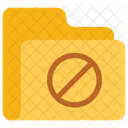 Block Folder Data Icon