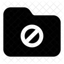 Block Folder  Icon