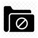 Block Folder  Icon