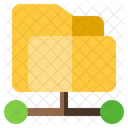Folder Network Sharing Icon