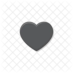 Block Heart  Icon