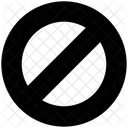 Block Cancel Forbidden Icon