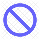 Block Forbidden Forbidden Sign Icon