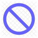 Block Forbidden Forbidden Sign Icon