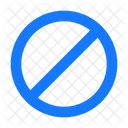 Block Sign Ban Icon