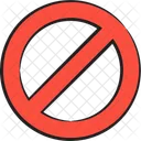 Stop Ban Sign Icon