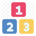 Block Number Childhood Icon