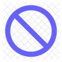 Block Forbidden Forbidden Sign Icon
