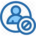 Block Cancel Not Allowed Icon