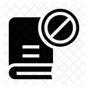 Block Book Banned Icon