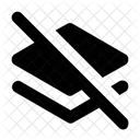 Block Layers No Documents No Papers Icon